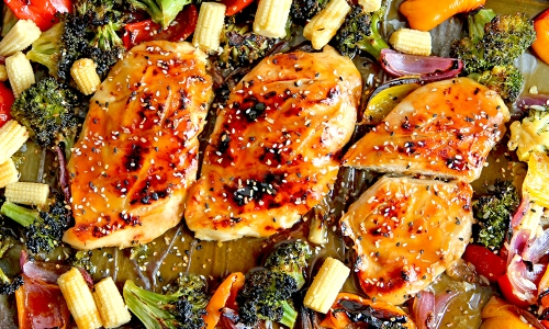 Sheet Pan Teriyaki Chicken