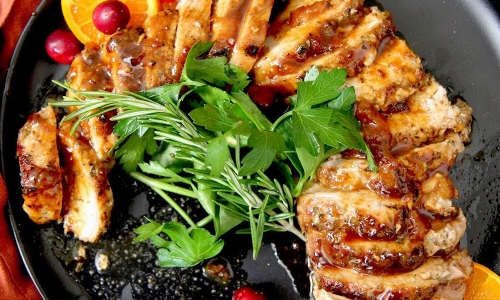 Apricot Glazed Tenderloin