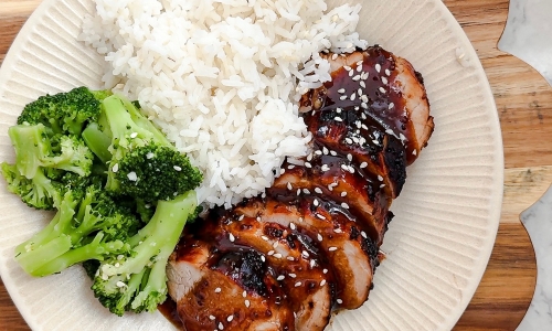 Honey Soy Glazed Pork Tenderloin