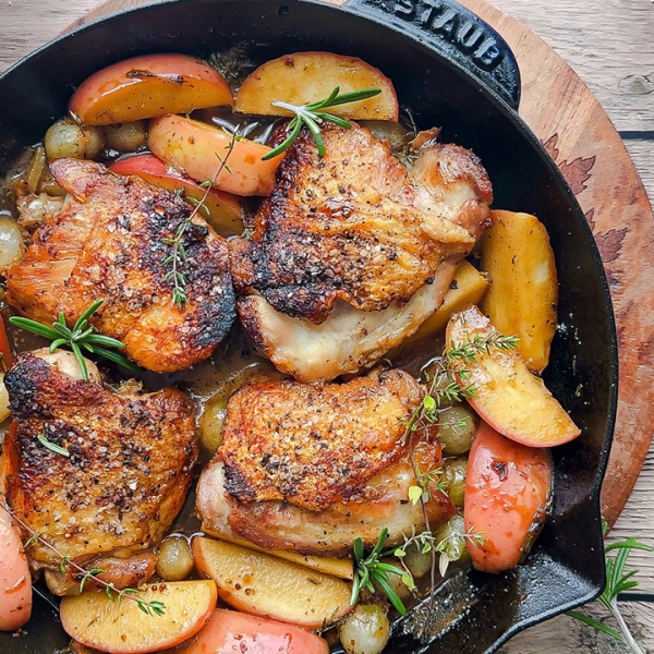 Cider Braised Chicken 